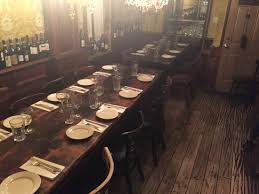 Palo santo has a couple of different options for private events, including a particularly nice garden for up to 12 people. Private Dining Room Surrounded By Their Wine Supplies Picture Of Supper Restaurant New York City Tripadvisor