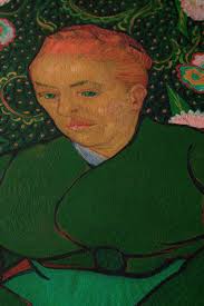 VINCENT VAN GOGH La Berceuse (Mujer meciendo una cuna; Augustine-Alix  Pellicot Roulin, 1851–1930) Impresión de arte giclée