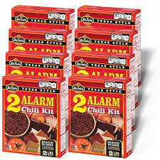 Order today with free shipping. Wick Fowler S Famous 2 Alarm Chili Kit 3 3 Oz Box Pack Of 8 Everything Else Amazon Com