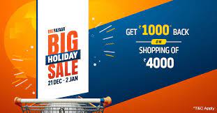 Maybe you would like to learn more about one of these? Big Bazaar On Twitter Amazing Offers Lot More Awaits You At The Big Bazaar Bigholidaysale From 21st Dec Till 2nd Jan 2019 Get Rs 1 000 Back On Shopping Of Rs 4 000 T C Apply