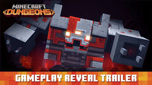 Minecraft Dungeons Gameplay Reveal Trailer Youtube