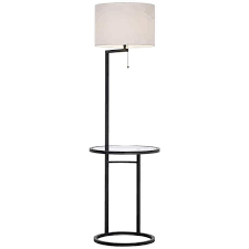 Locks the lampshade in place. Space Saver Glass Tray Table Floor Lamp M4067 Lamps Plus In 2021 Floor Lamp Table Floor Lamp With Shelves Floor Lamp