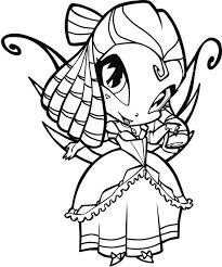 Winx Pixie Coloring Pages Coloring Pages Drawings Coloring Books