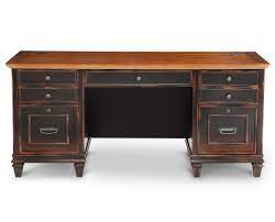Live edge desk $350 pic hide this posting restore restore this posting. Hartford Double Pedestal Desk Furniture Row