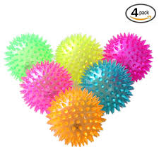 Buy 4pcs Lot Spike Ball Light Up Balls Toys For Kids And Babies Bright Color Led Flashing Bounce Ball Massage Sensory Spikey Ball For Children Boys Girls In Cheap Price On Alibaba Com
