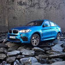 Norev F86 Bmw X6m Dealer Edition Long Beach Blue Metallic Bmw Bmw Dealer Long Beach