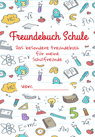 Um zu sehen viele grafiken durchgehend luxus bild von portfolio. Freundebuch Schule Fur Madchen Und Jungen Zum Selbst Gestalten