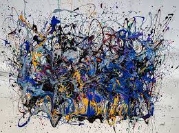 Reversion Style Of Jackson Pollock Malerei Von Retne Artmajeur