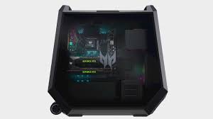 On the same panel are the power outlets, two 120 volt grounded outlets,. Acer Predator Orion 9000 Hands On Review Is Anything More Satisfying Than Peeling Off New Pc Plastic Pc Gamer