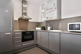 Painting your gloss kitchen cabinets doesn't have to be hard work. One Bedroom Apartment Gran Via Barcelona Fisa Rentals