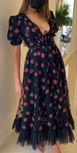 Women beautiful dresses, men dress vest, men t shirts Lirika Matoshi Black Dress Strawberry Dress Fairytale Dress Fancy Dresses Pretty Dresses