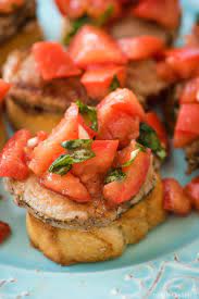 This easy pork recipe is perfect for dinner or as an appetizer for a party served with mustard sauce! Pork Tenderloin Bruschetta Toast Courtney S Sweets