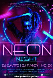 Check spelling or type a new query. Neon Night Party Flyer Psd Template Free Download