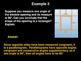 On the other hand, parallelograms have two pairs of parallel sides. Properties Of Special Parallelograms Rectangles Squares And Rhombi Ppt Download