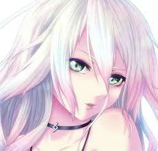 Share the best gifs now >>>. Anime Girls With Green Eyes And White Hair