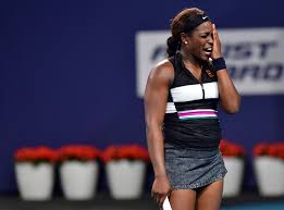 Relive simona halep and serena williams' epic fourth round match at the australian open 2019. Miami Open Sloane Stephens Is Routed Novak Djokovic And Simona Halep Hold On The New York Times