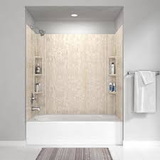 Whirlpool bath tub model white shark 59 x 59 x 23.2 h with panoramic glass 2 person bathtub the product is new and packed you will receive all the accessories to install the whirlpool without problems. Colony 60x59 Inch Bathtub Wall Set American Standard