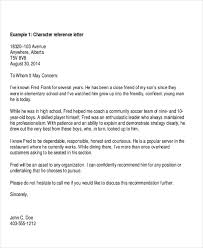Free 7 Sample Reference Letter For Student In Pdf Ms Word