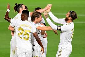 Real madrid brought to you by: Real Madrid 2 0 Mallorca Sergio Ramos Leads Laliga Title Charge As Los Blancos Retake Top Spot From Barcelona London Evening Standard Evening Standard