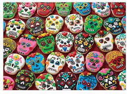 Shop sugar skull jigsaw puzzles from cafepress. Puzzle Sugar Skull Cookies Cobble Hill 80144 1000 Pieces Jigsaw Puzzles Deco And Objects Jigsaw Puzzle