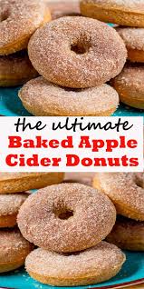 Baked Apple Cider Donuts In 2020 Apple Cider Donuts Baked Cider Donuts Recipe Apple Cider Donuts Recipe
