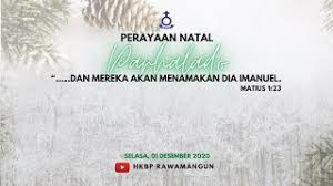 Ibadah minggu (bahasa batak) hkbp keb.baru. 10 Ide Liturgi Natal Parhalado Bahasa Batak Inspiratif Cute766