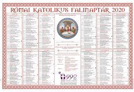 Ianuarie gerar31 de zile ziua are 10 ore noaptea 14 ore 1 d sf. Calendarul Romano Catolic De Perete 2020 Dieceza Romano CatolicÄƒ De TimiÈ™oara