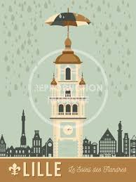 Sacree Lilloise Affiche Soleil Des Flandres 2 Affiche Idee Deco Salon Lille
