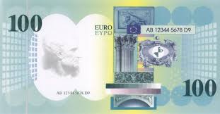 Euro Banknotes Designs Serie 17 Moeda Estrangeira Moedas Dinheiro