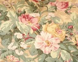 Green floral upholstery fabric by the yard // bright green floral fabric // green upholstery fabric // large scale floral fabric // 022. Antique French Peony Rose Floral Print Pattern Fabric Pillow Etsy In 2021 Floral Upholstery Fabric French Floral Fabric Vintage Floral Fabric