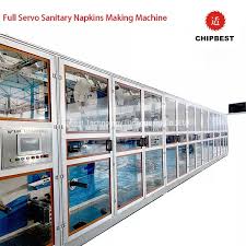 Competitive Price Used Fully Semi Automatic Sanitary Napkin Pad Making  Machine Second Hand Napkin Production Line
