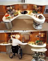 accessible kitchen, wheelchair