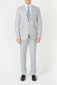 We love suits so much that we dedicate this board to incredible styles and icons www.memysuitandtie.com/ #mensfashion #men #mens #suit #grey #blue fine men's & women's clothing. Best Summer Suits For Every Budget British Gq