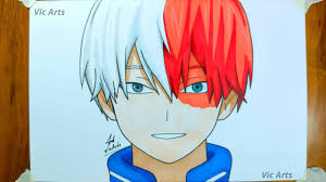 Todoroki es el tipo de novio.que. Como Dibujar A Shoto Todoroki Drawing Shoto Todoroki Youtube