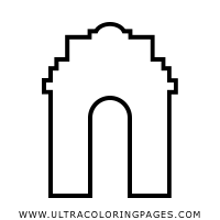 Line art to celebrate the season! Gate Coloring Pages Ultra Coloring Pages