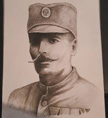 Vojvoda Jovan Stojkovic Babunski. #portrait #art #drawing #serbia #четници  #херој #hero