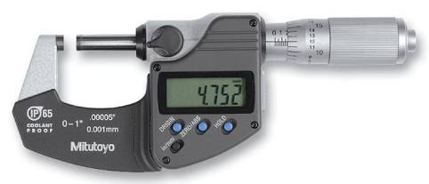 Mitutoyo digital micrometer, AI generated