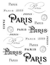 The vintage moth for hundreds of antique and vintage graphics. French Transfer Printable Paris Typography The Graphics Fairy
