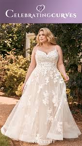 This chiffon design has a single beaded strap that puts the focus on sensational shoulders. Celebrating Curves The Bridal Studio Devoted To Curvaceous Fuller Figure Brides In Sizes 16 To 30 Plus The Bride Celebrating Curves The Bridal Studio Devoted To Curvaceous Fuller