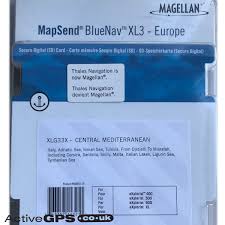 Magellan Bluenav Xlg33x Central Mediterranean Sd Card
