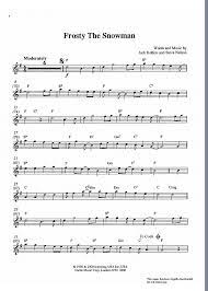 I want you to know that i'm never leaving cause i'm mrs. Frosty The Snowman Solo 1 St Pdf Noten Von Steve Nelson In Fbd 4091