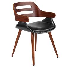 Carnegy Avenue Walnut Office Desk Chair Brown In 2020 Leather Lounge Chair Flash Furniture Reception Chair