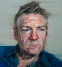 Colin Davidson (Northern Ireland, b.1968) "Sir Kenneth Branagh," 2014 Oil 