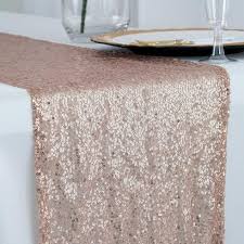 12 X108 Rose Gold Blush Premium Sequin Table Runners In 2020 Sequin Table Runner Sequin Table Sequin Table Runner Wedding