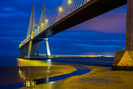 Vasco da gama verließ am 8. Lissabon Vasco Da Gama Brucke 3 Foto Bild Architektur Strassen Brucken Bruckenbauwerke Bilder Auf Fotocommunity