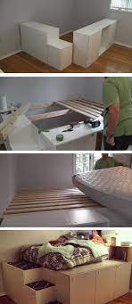 21 best ikea storage s for small bedrooms. Watch This Guy Transform Ikea Kitchen Cabinets Into A Platform Bed With Storage Diy Platform Bed Bedroom Diy Home Projects