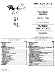 How can i unlock the key lock on a whirlpool duet tumble dryer? Whirlpool Duet Steam Use Care Manual Pdf Download Manualslib