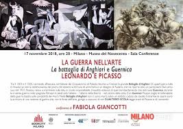 A causa dell'inadeguatezza della tecnica il. La Guerra Nell Arte La Battaglia Di Anghiari E Guernica Leonardo E Picasso Eventi A Milano