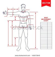 Scanned Male Body Measurement Chart Scheme For Measurement