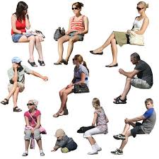 Texture Collection Psd Assis Sit Human Figure Sketches People Cutout People Png